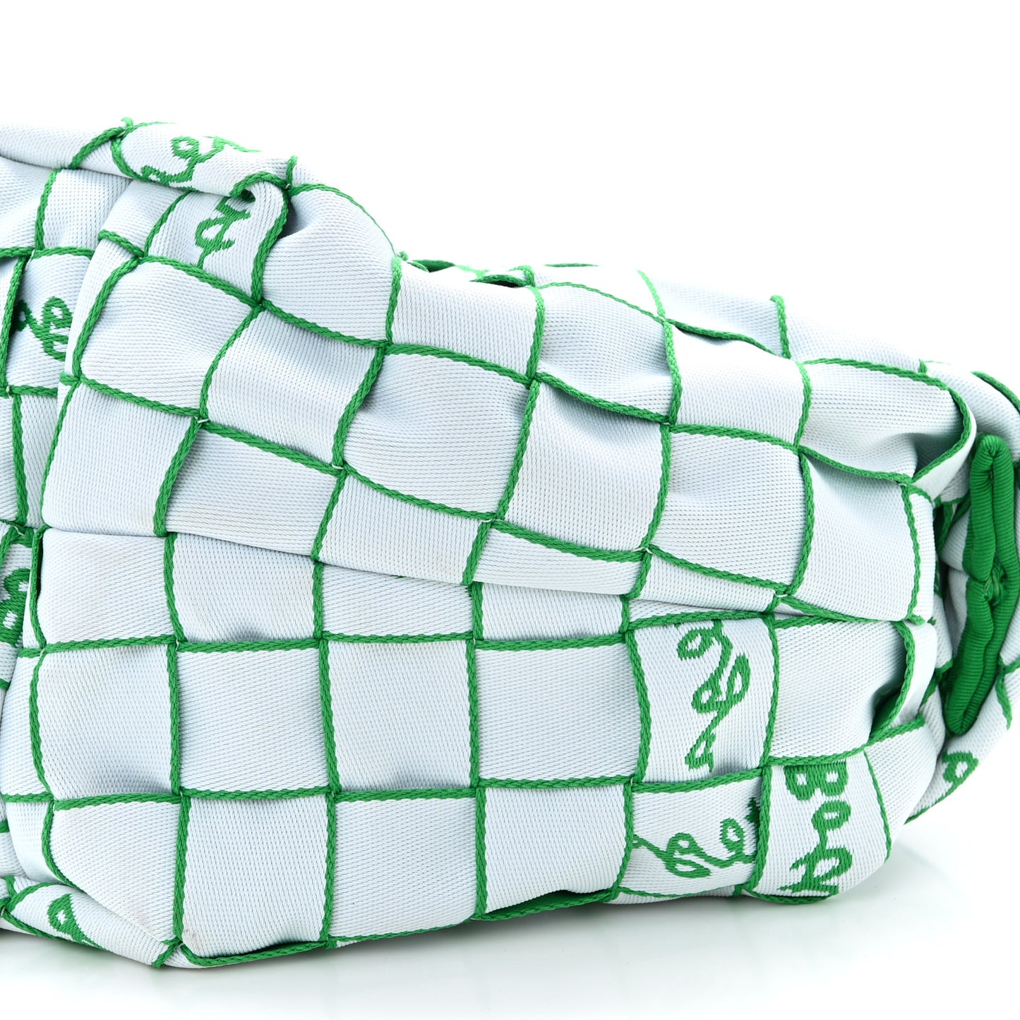 Cloth Webbing Mini Double Knot Bag White Parakeet