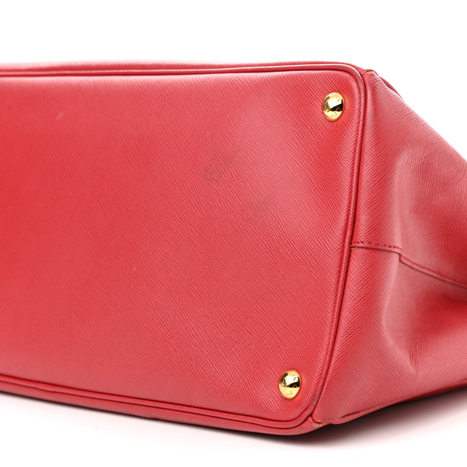 Prada Saffiano Lux Large Tote Fuoco 10 of 19