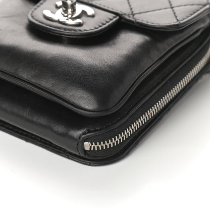 Chanel Lambskin Quilted Mini Crossbody Flap Black 9 of 9