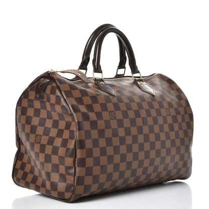 Louis Vuitton Damier Ebene Speedy 35 3 of 7