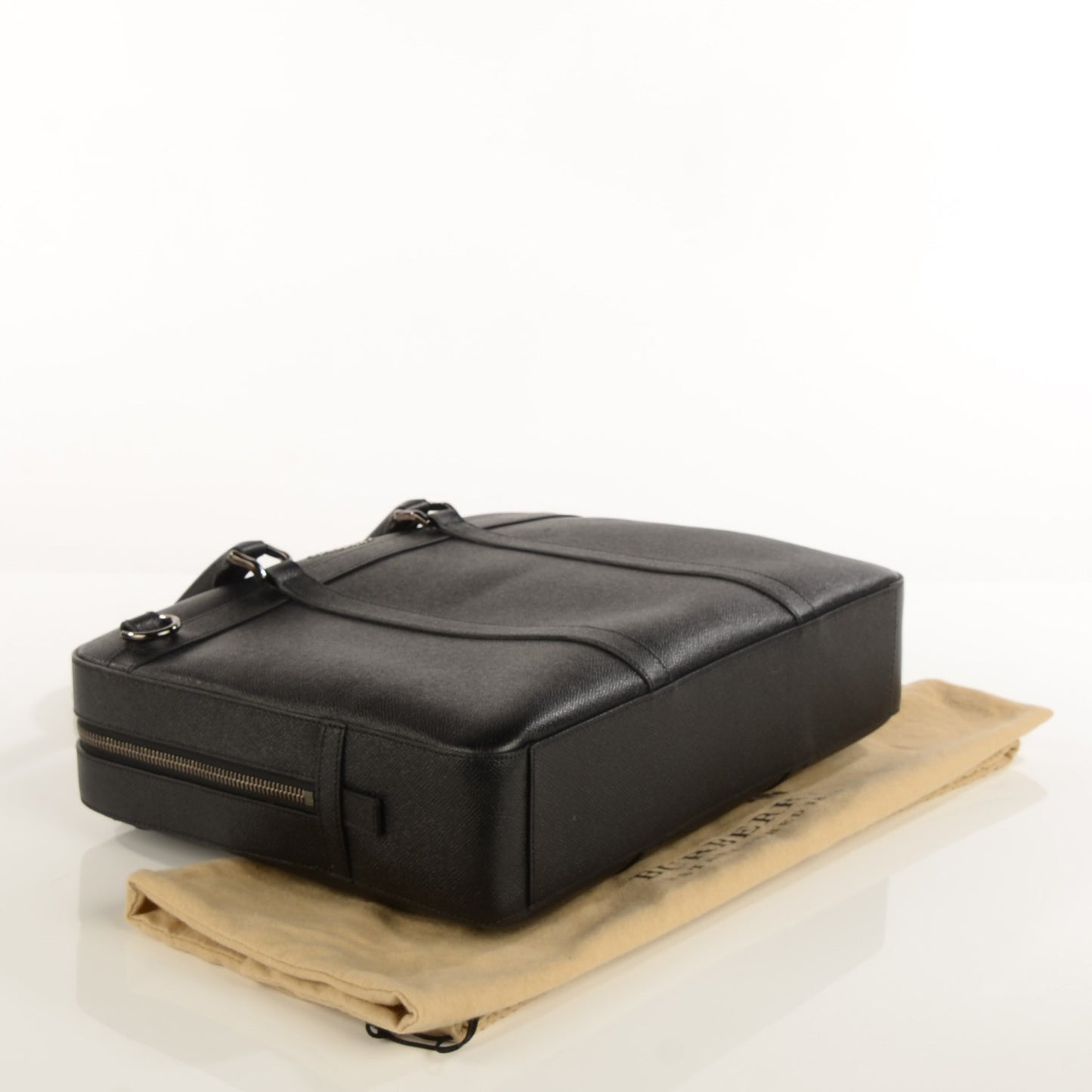 London Leather Ormond Briefcase Black