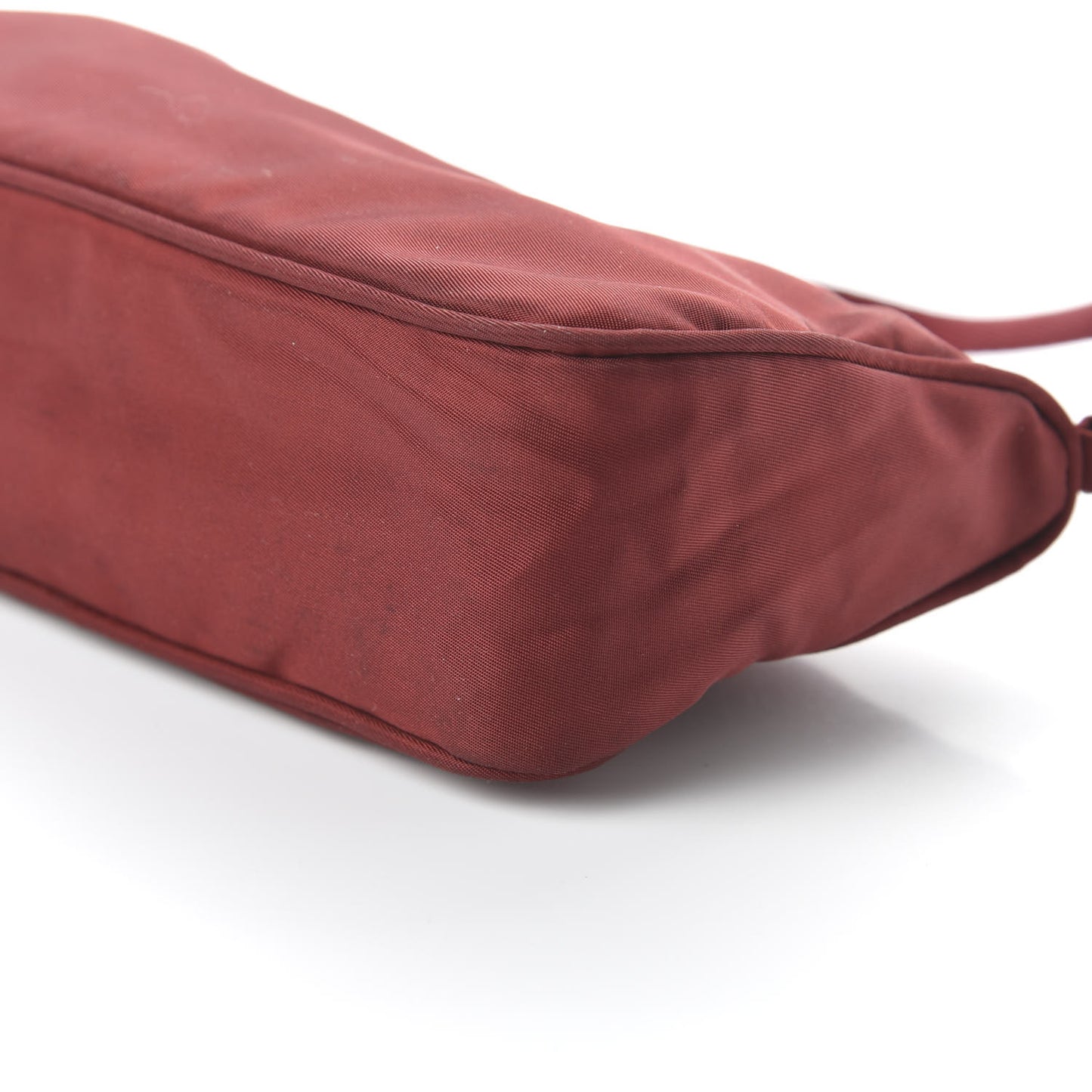 Tessuto Nylon Sport Pochette Bag Porpora