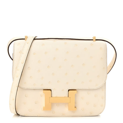 Hermes Ostrich Constance 18 Nata 1 of 11