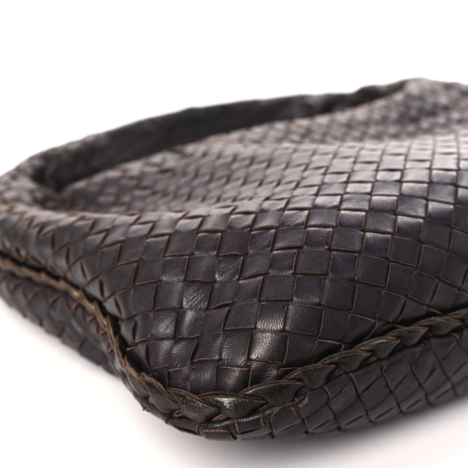 Bottega Veneta Nappa Intrecciato Medium Veneta Hobo Ebano 8 of 9