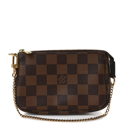 Louis Vuitton Damier Ebene Mini Pochette Accessories 1 of 8