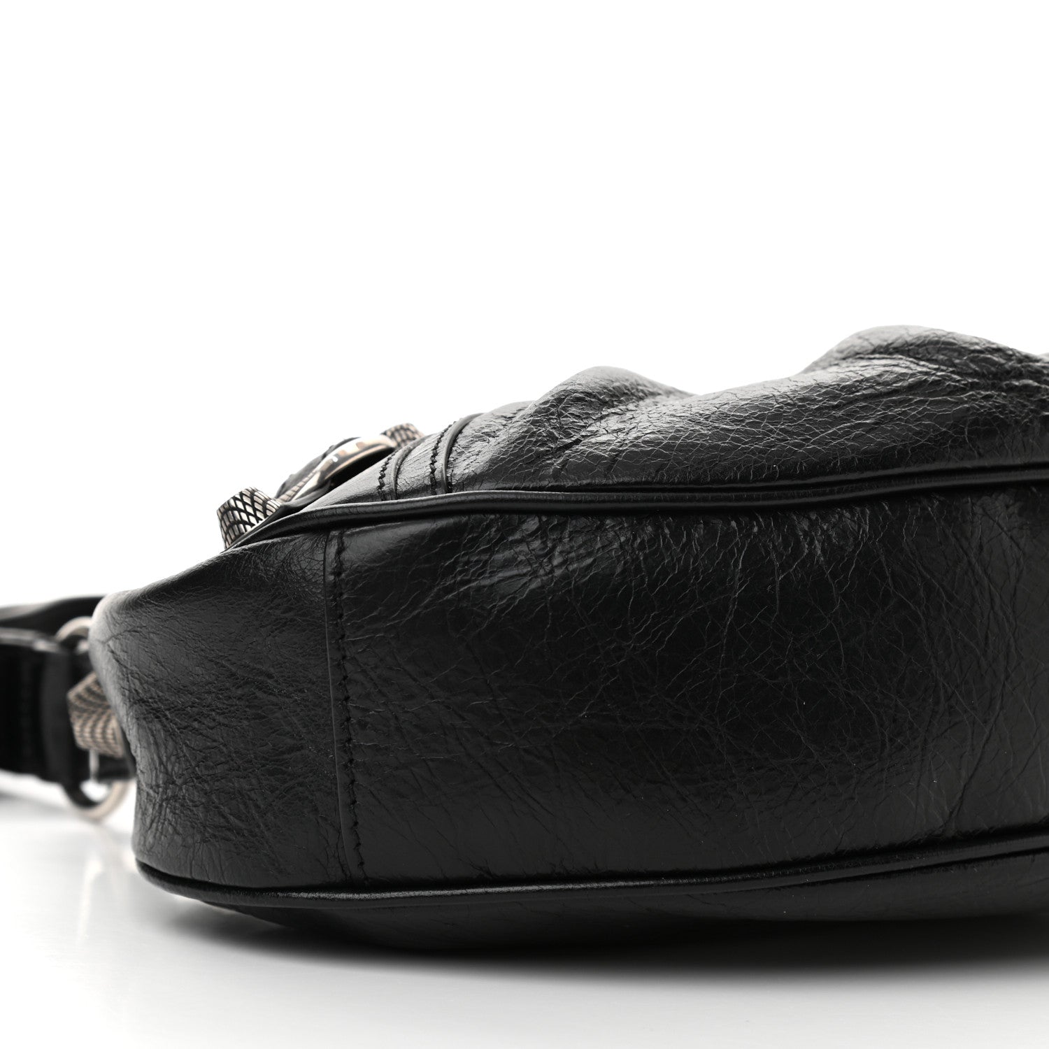 Balenciaga Agneau Arena Le Cagole Shoulder Bag XS Black 9 of 11