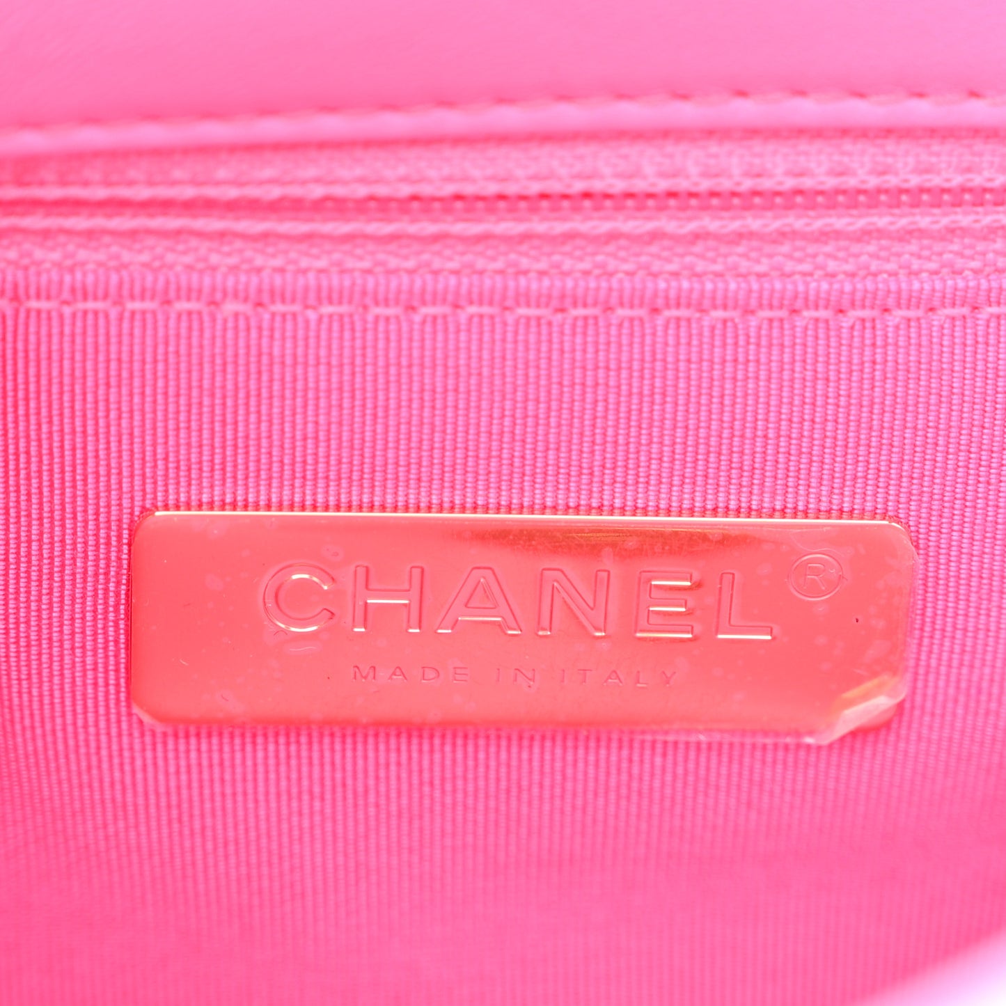 Lambskin Quilted Medium Chanel 19 Flap Pink