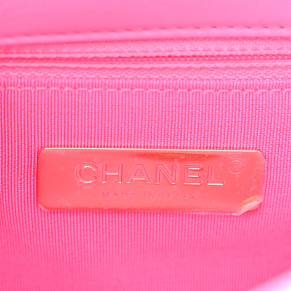 Chanel Lambskin Quilted Medium Chanel 19 Flap Pink 7 of 10