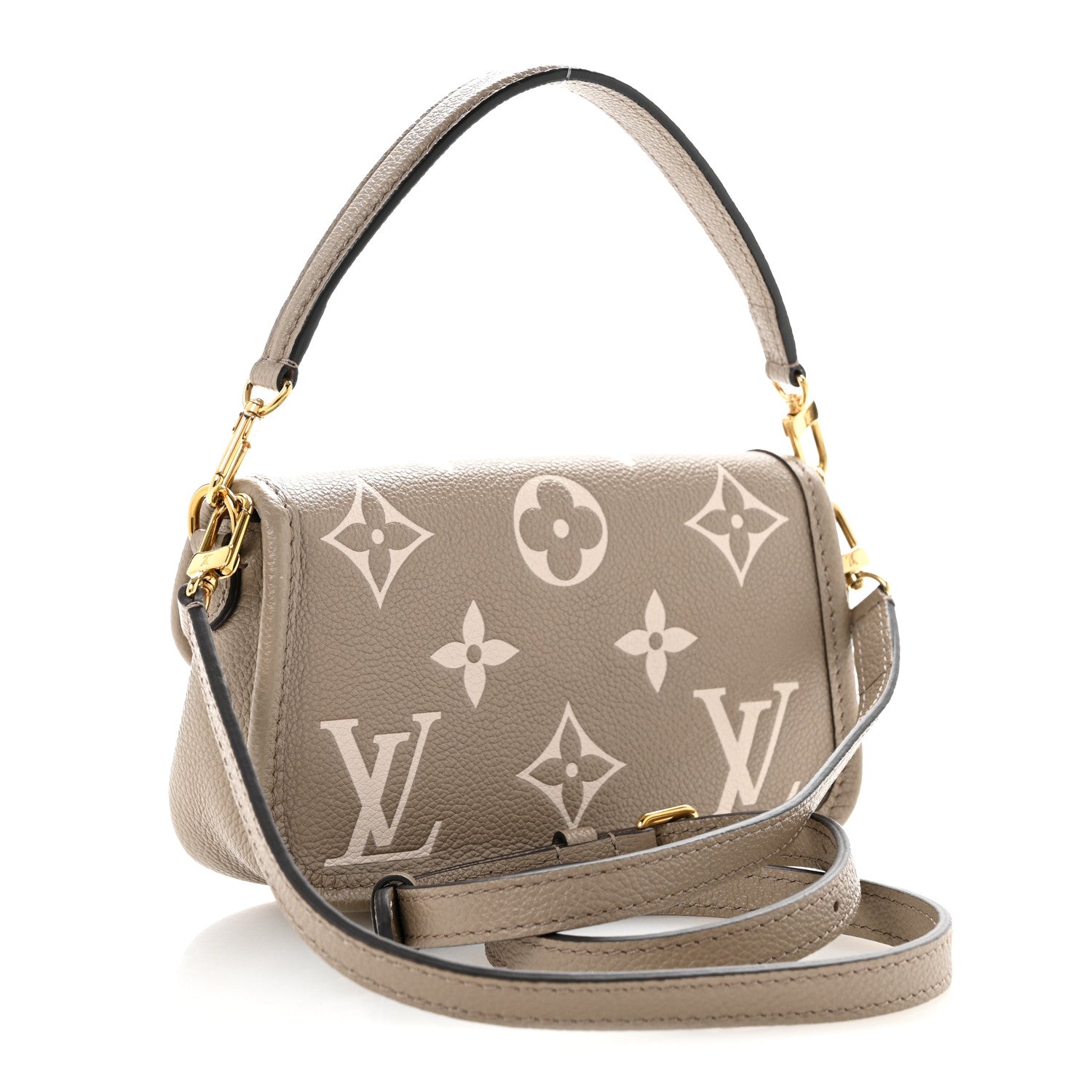 Louis Vuitton Empreinte Monogram Giant Nano Diane Tourterelle Creme 3 of 12