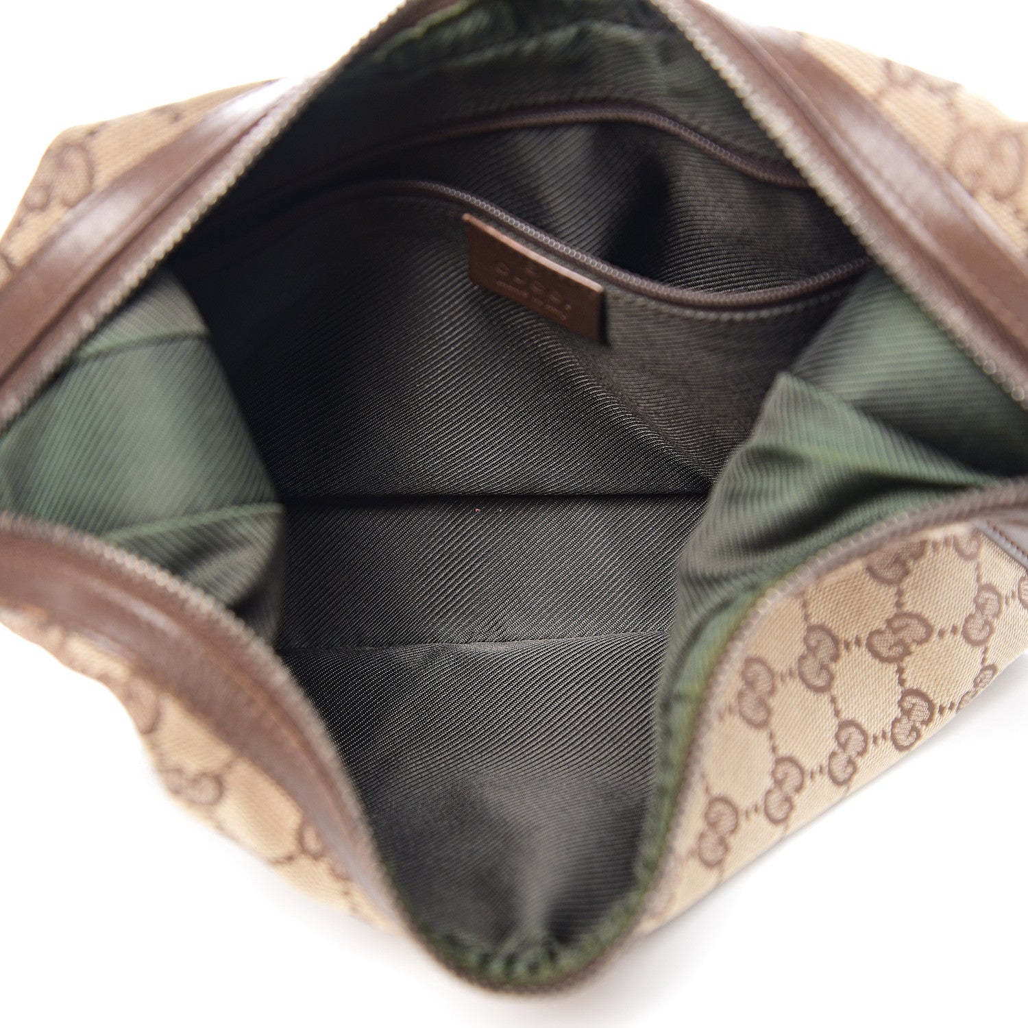 Gucci Monogram GG Small Clasp Hobo Brown 4 of 15
