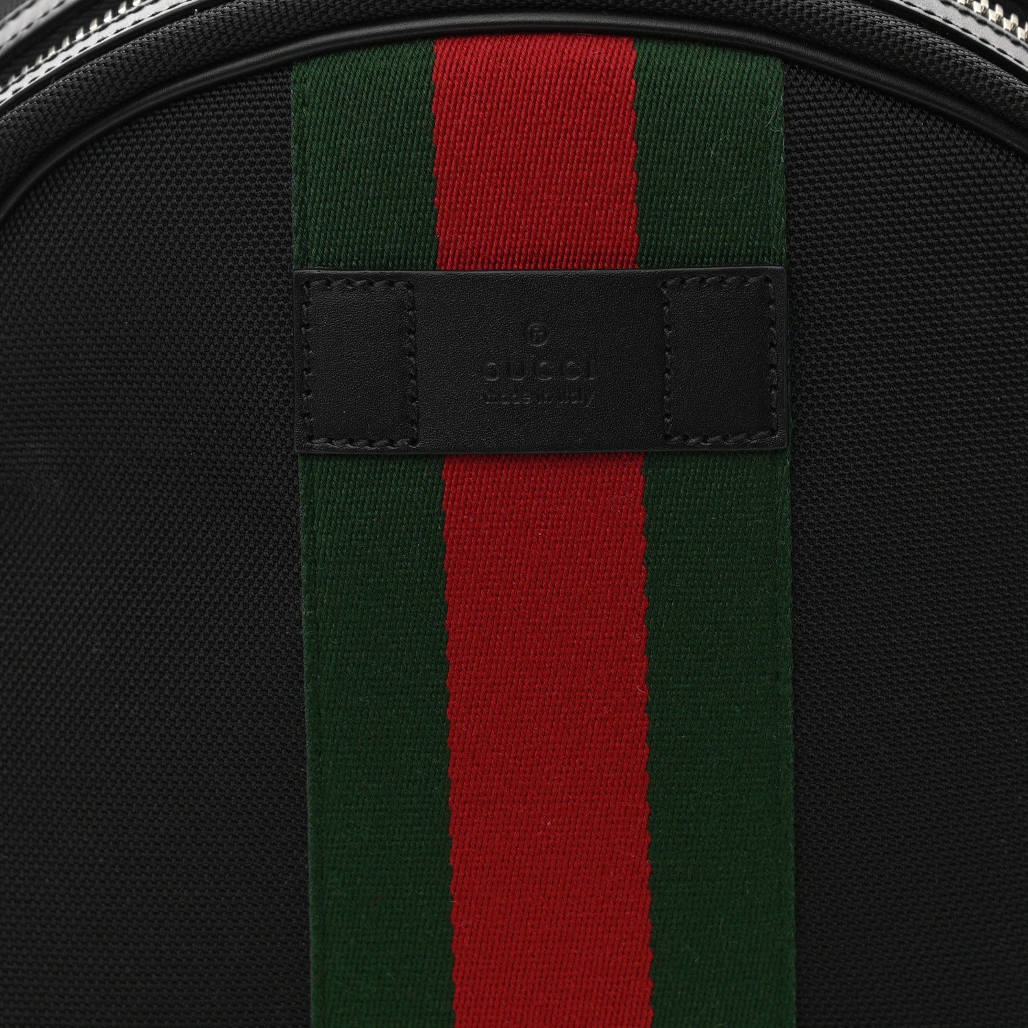 Gucci Techno Canvas Web Backpack Black 8 of 10