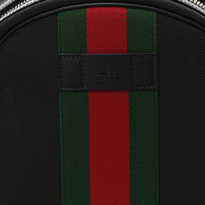 Gucci Techno Canvas Web Backpack Black 8 of 10