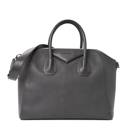 Givenchy Sugar Goatskin Medium Antigona Dark Grey 1 of 12