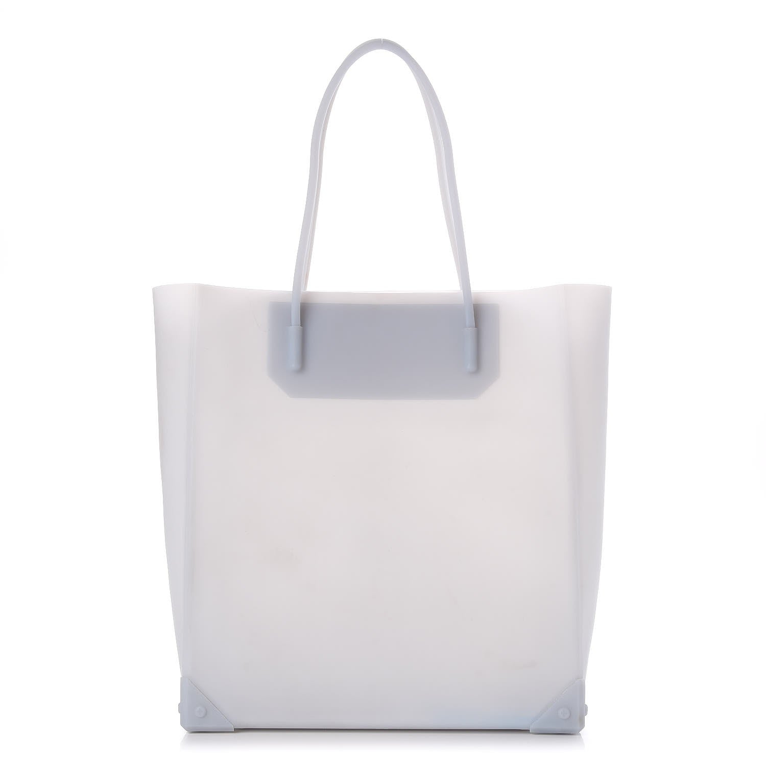 Alexander Wang Molded Silicon Prisma Tote Icing 1 of 6