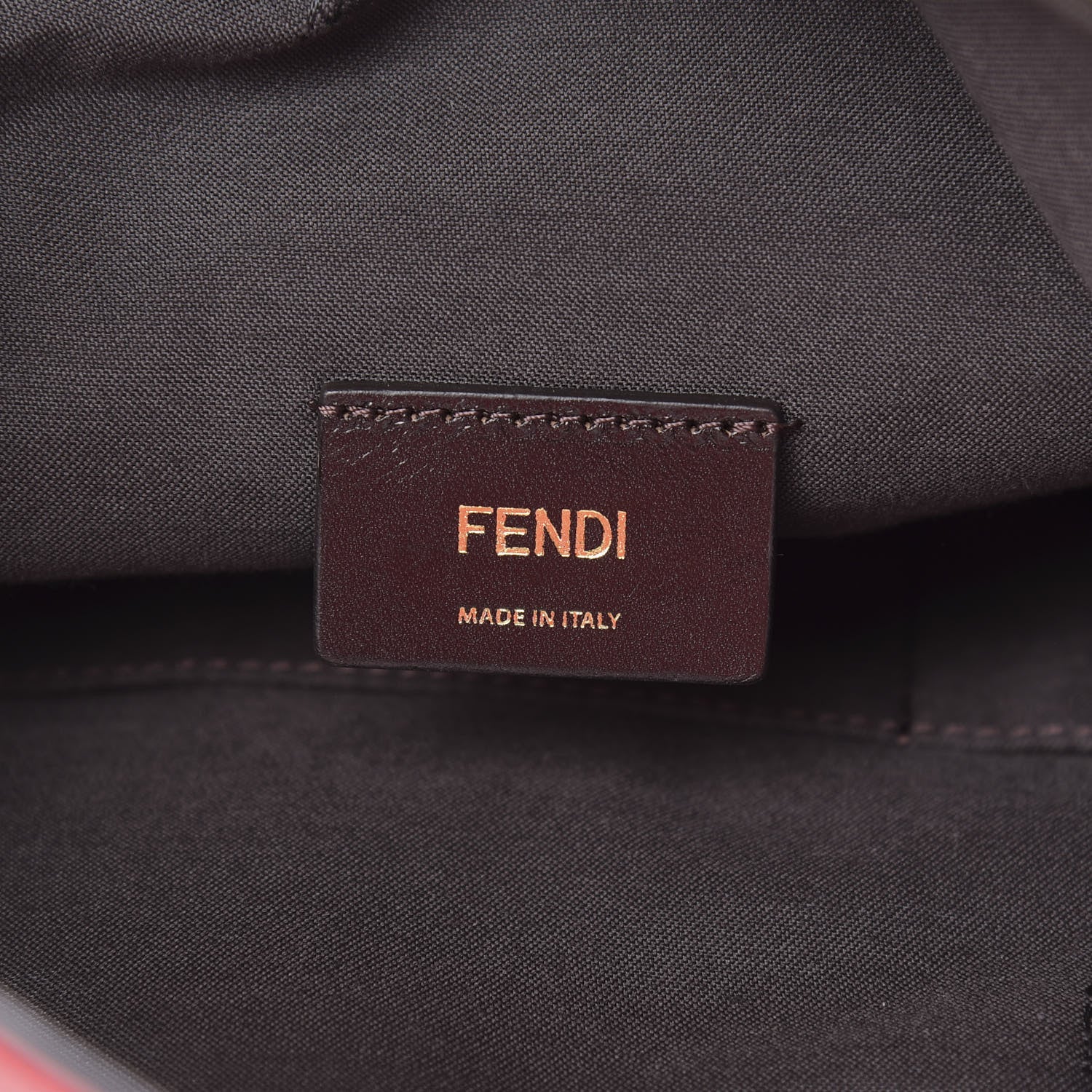 Fendi Zucca Vitello Elite Small Hobo Tobacco Ecstasy 6 of 11