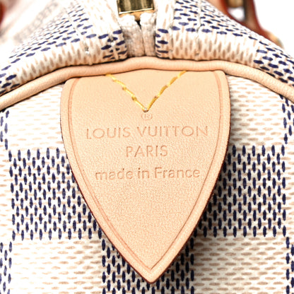 Louis Vuitton Damier Azur Speedy 25 6 of 11