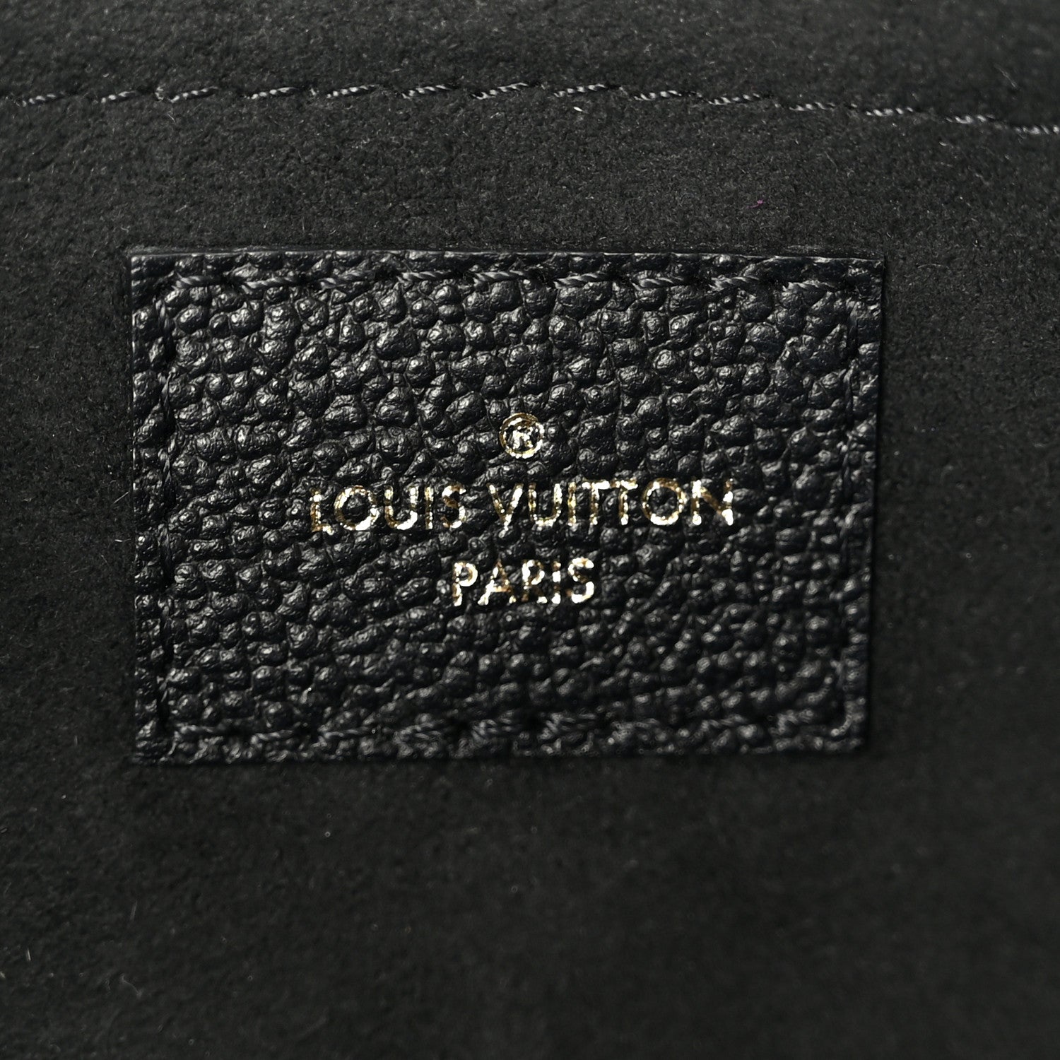 Louis Vuitton Empreinte Monogram Giant Multi Pochette Accessories Black 6 of 12