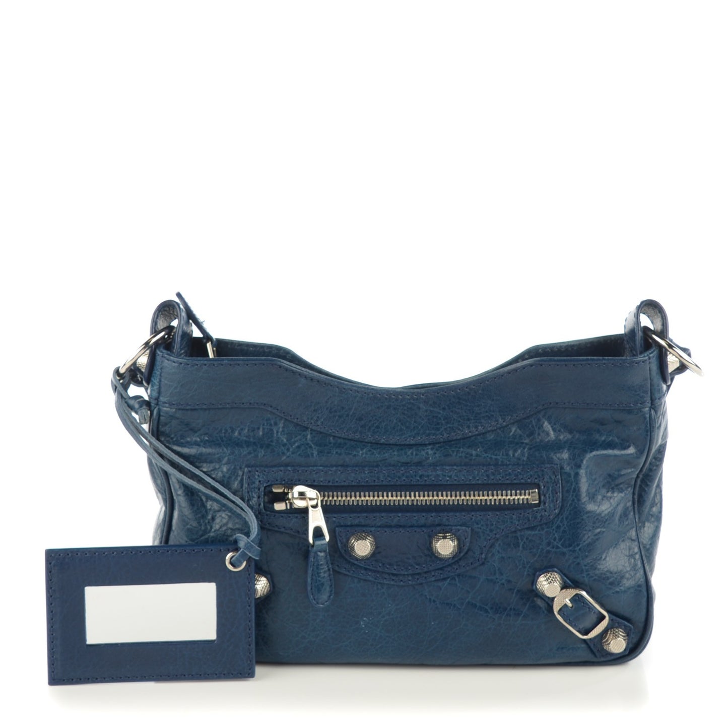 Agneau Giant 12 Silver Hardware Hip Bleu Mineral