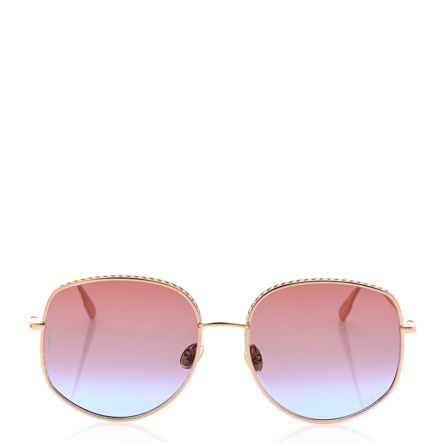 Christian Dior Metal Dior By Dior Sunglasses Rose Gold 2 of 10