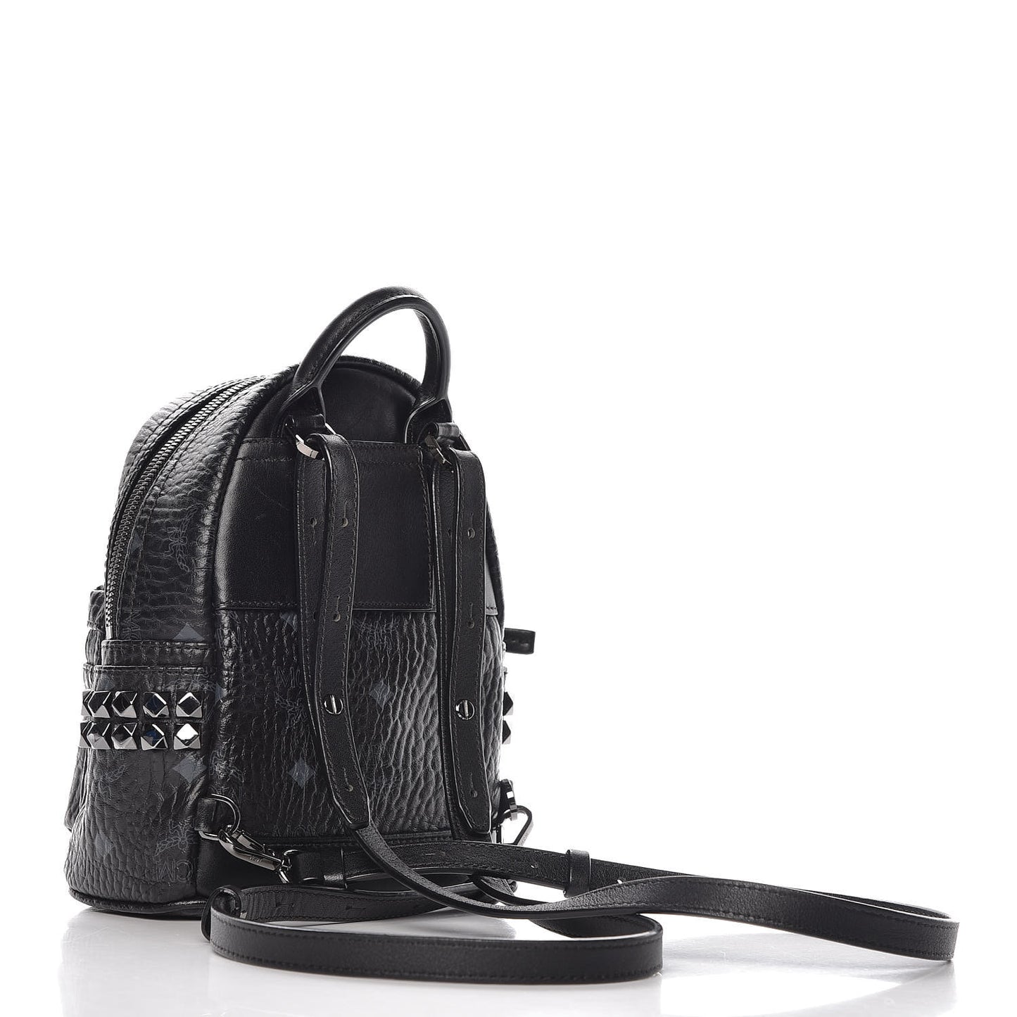 Visetos Studded X-Mini Bebe Boo Backpack Black