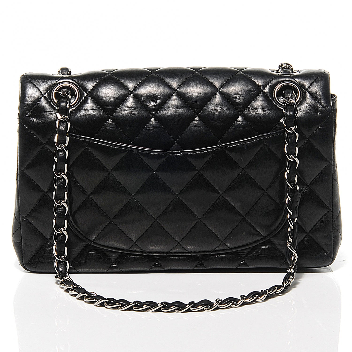 Chanel Lambskin Small Double Flap Black 7 of 8
