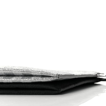 Louis Vuitton Damier Glitter Taurillon Monogram In The Loop Trio Pouch Black Silver 8 of 8