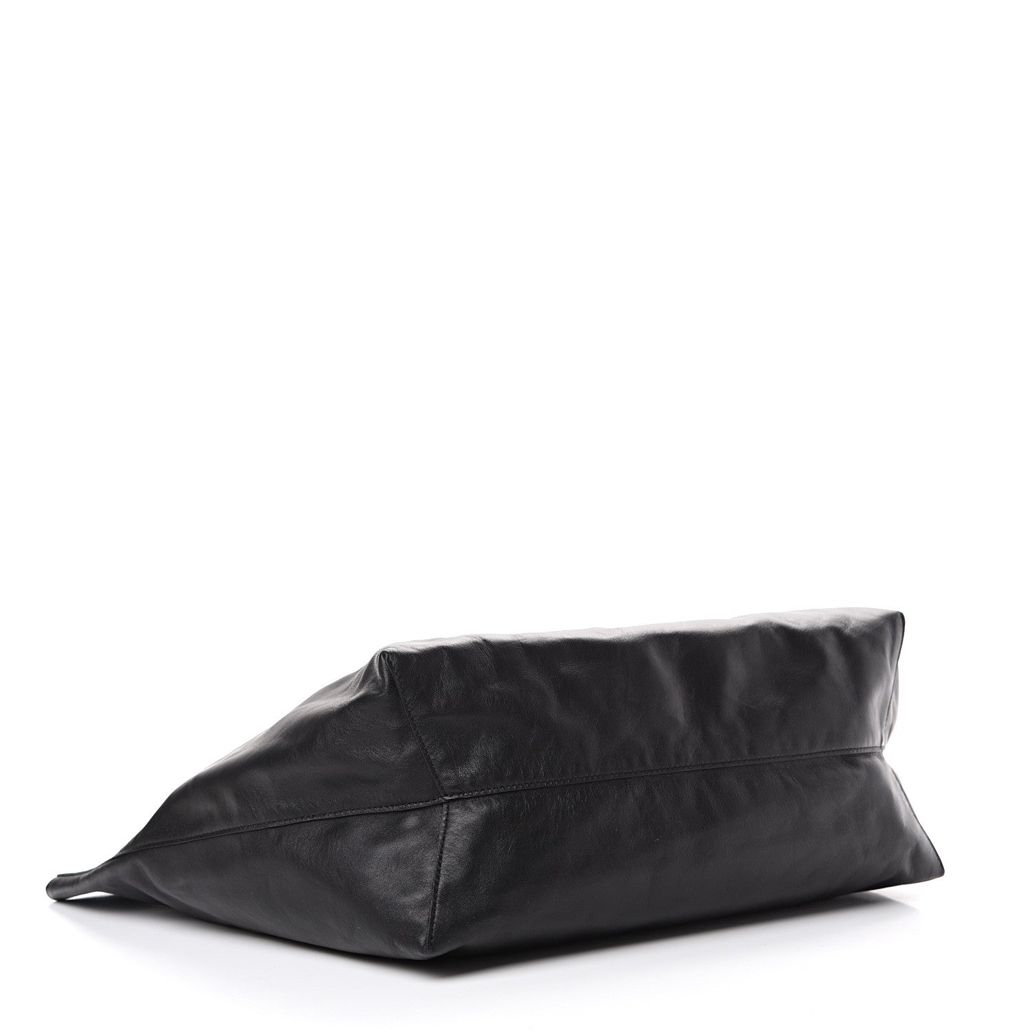 Mansur Gavriel Lambskin Oversized Tote Black 4 of 12