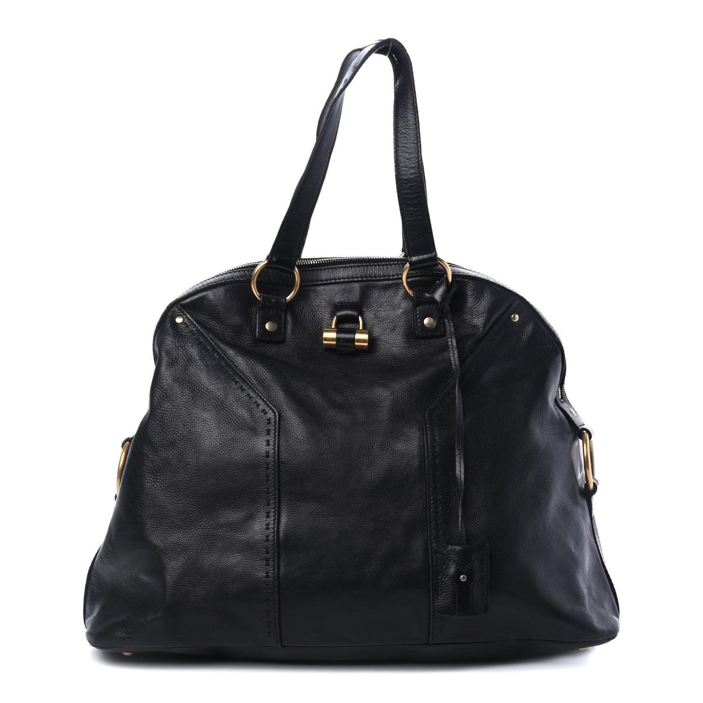 Calfskin Oversized Muse Black