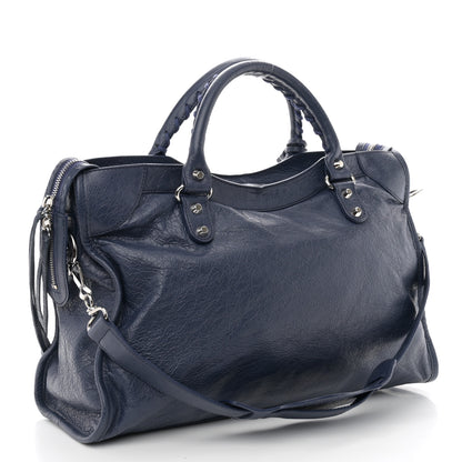 Balenciaga Agneau Classic Silver Hardware City Gris Chartreux 4 of 11