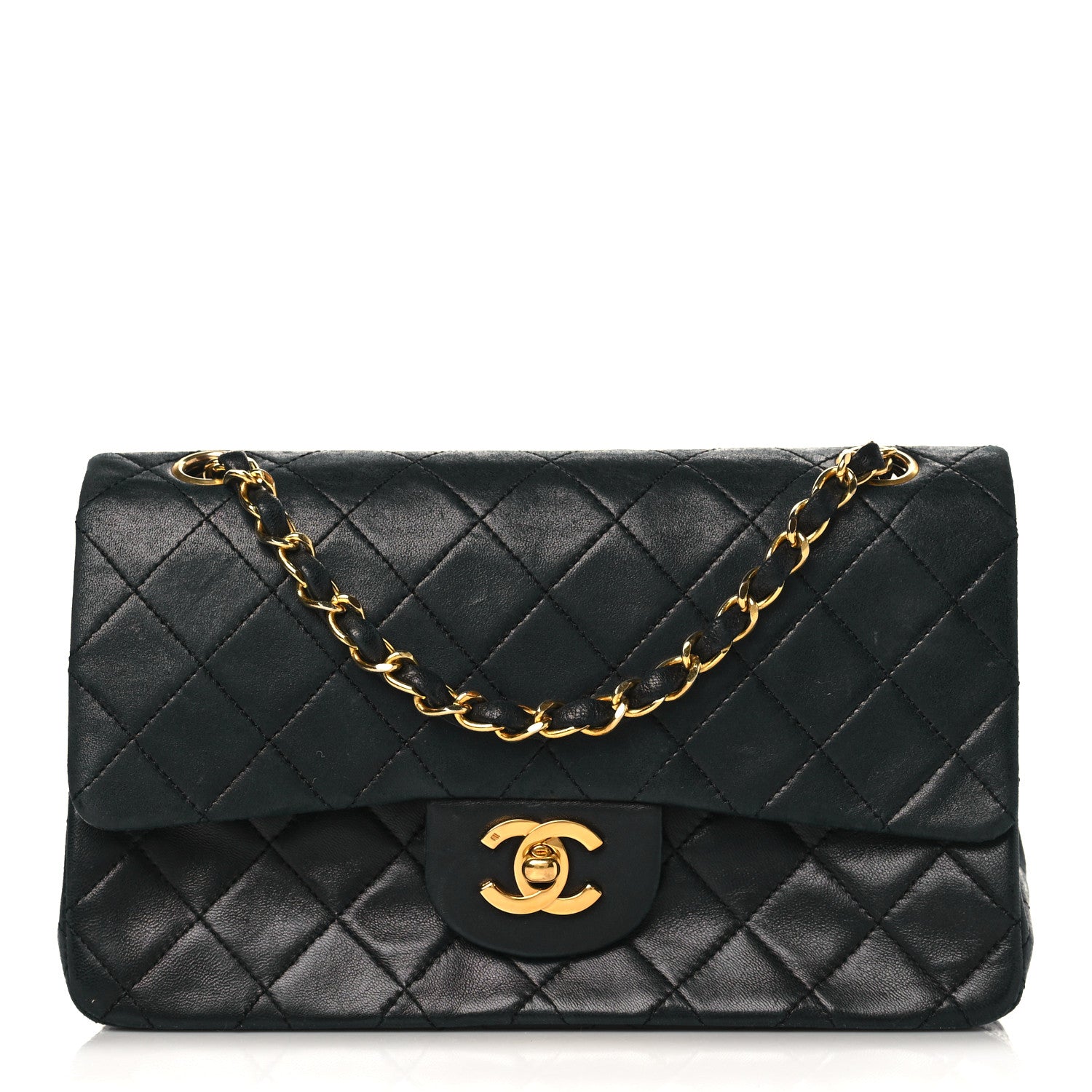 Chanel Aged Calfskin Quilted Cap Toe Ballerina Flats 40 Black 3 of 25