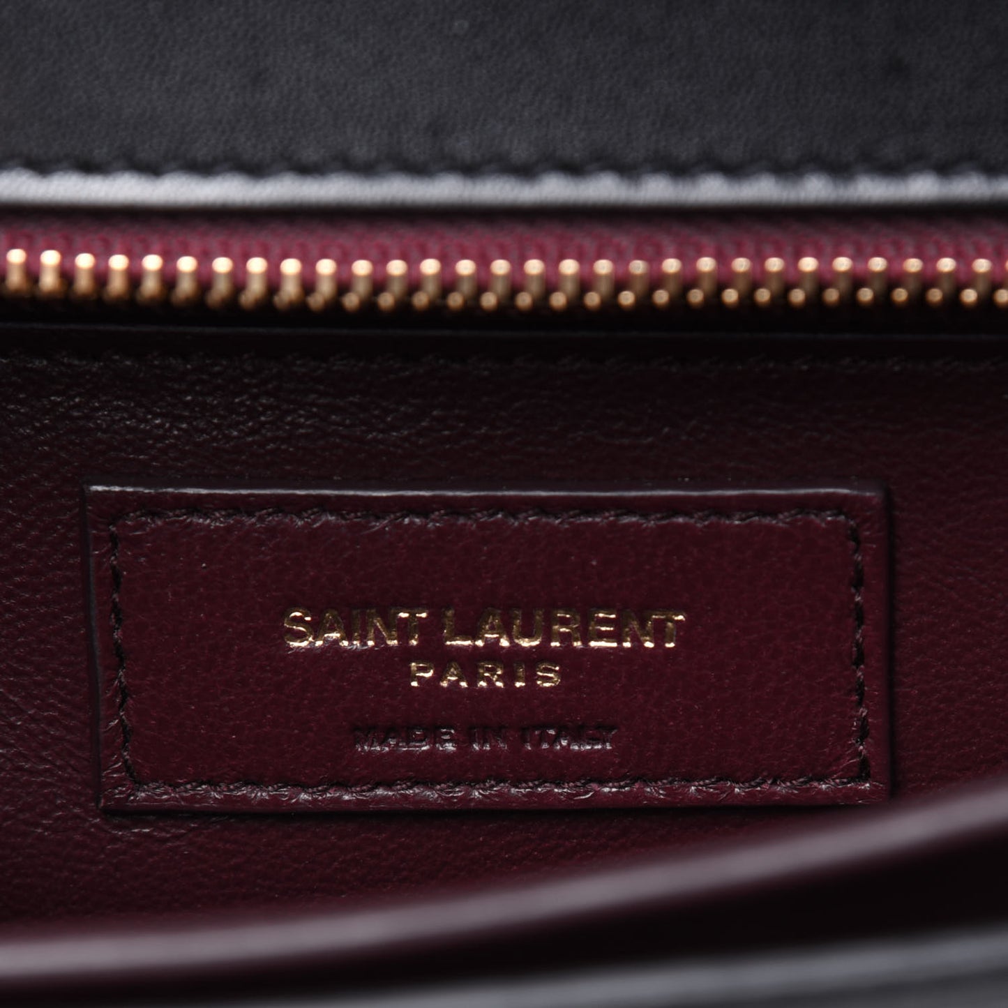 Smooth Calfskin Monogram Cassandra Clasp Bag Black