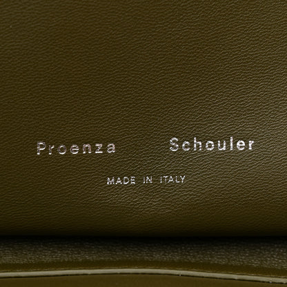 Proenza Schouler Nappa Flip Shoulder Bag Olive 7 of 10