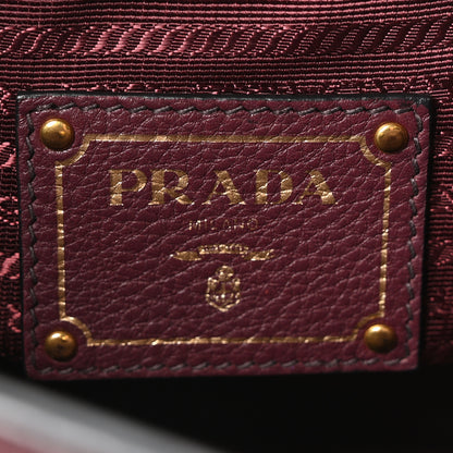 Prada Vitello Phenix Shopping Tote  Granato 6 of 11