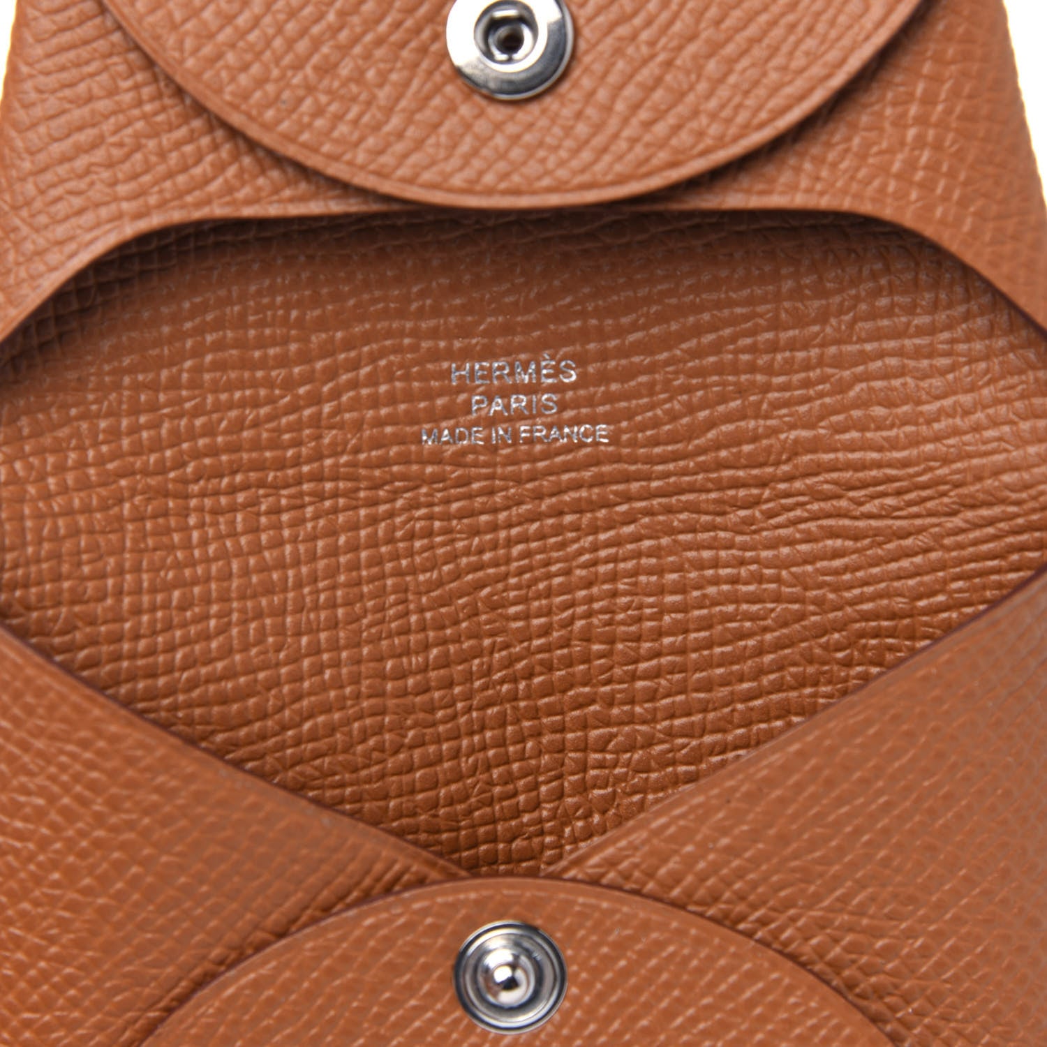 Hermes Epsom Bastia Coin Purse Gold 6 of 7