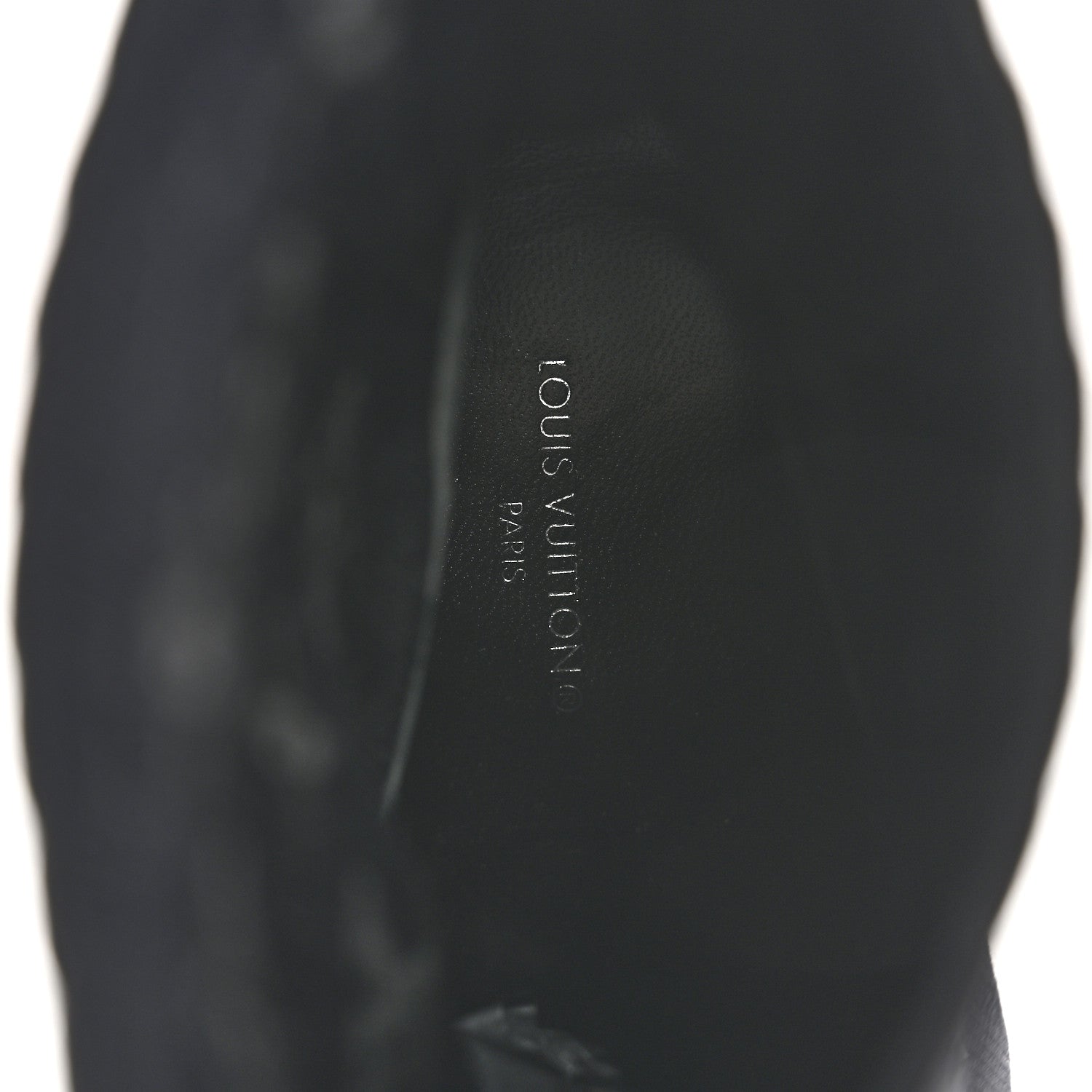 Louis Vuitton Monogram Stretch Fabric Silhouette Ankle Boots 40 Black 8 of 9