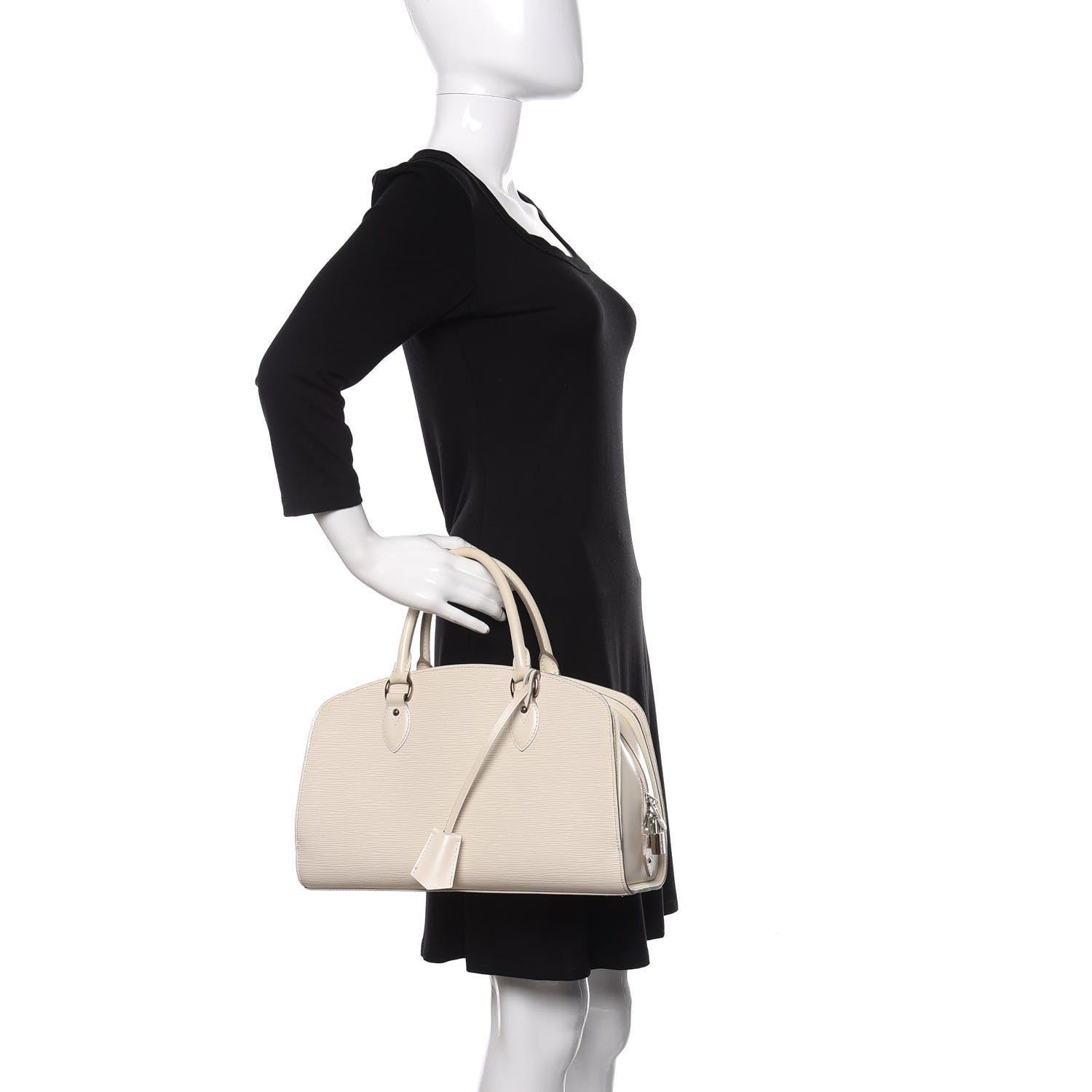 Louis Vuitton Epi Pont-Neuf PM Ivory 2 of 9