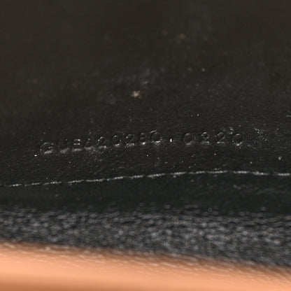 Saint Laurent Grain De Poudre Mixed Matelasse Triquilt Monogram Chain Wallet Dune 7 of 12
