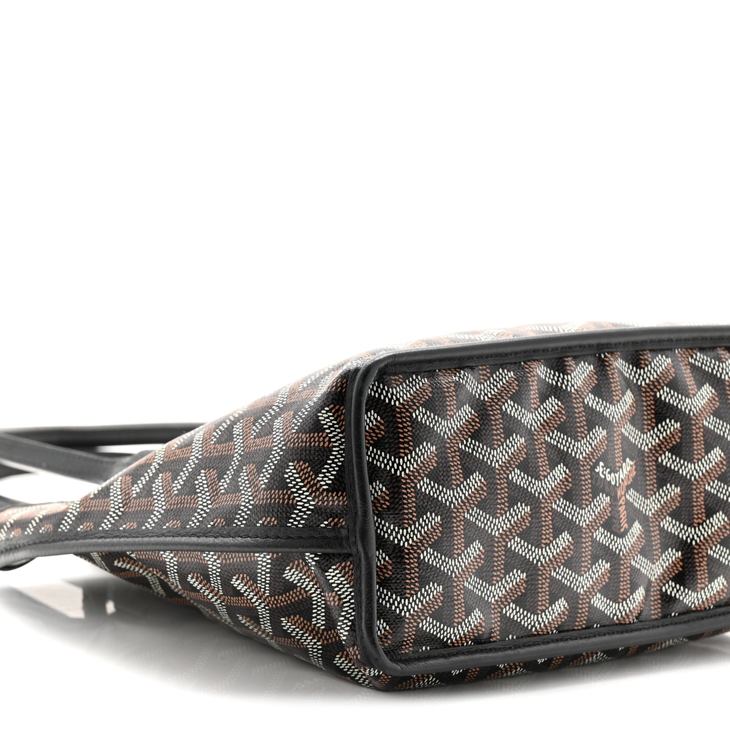 Goyardine Reversible Mini Anjou Black