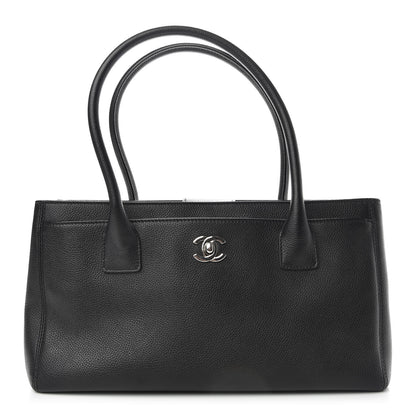 Chanel Calfskin Small Cerf Executive Shopper Tote Black 1 of 9