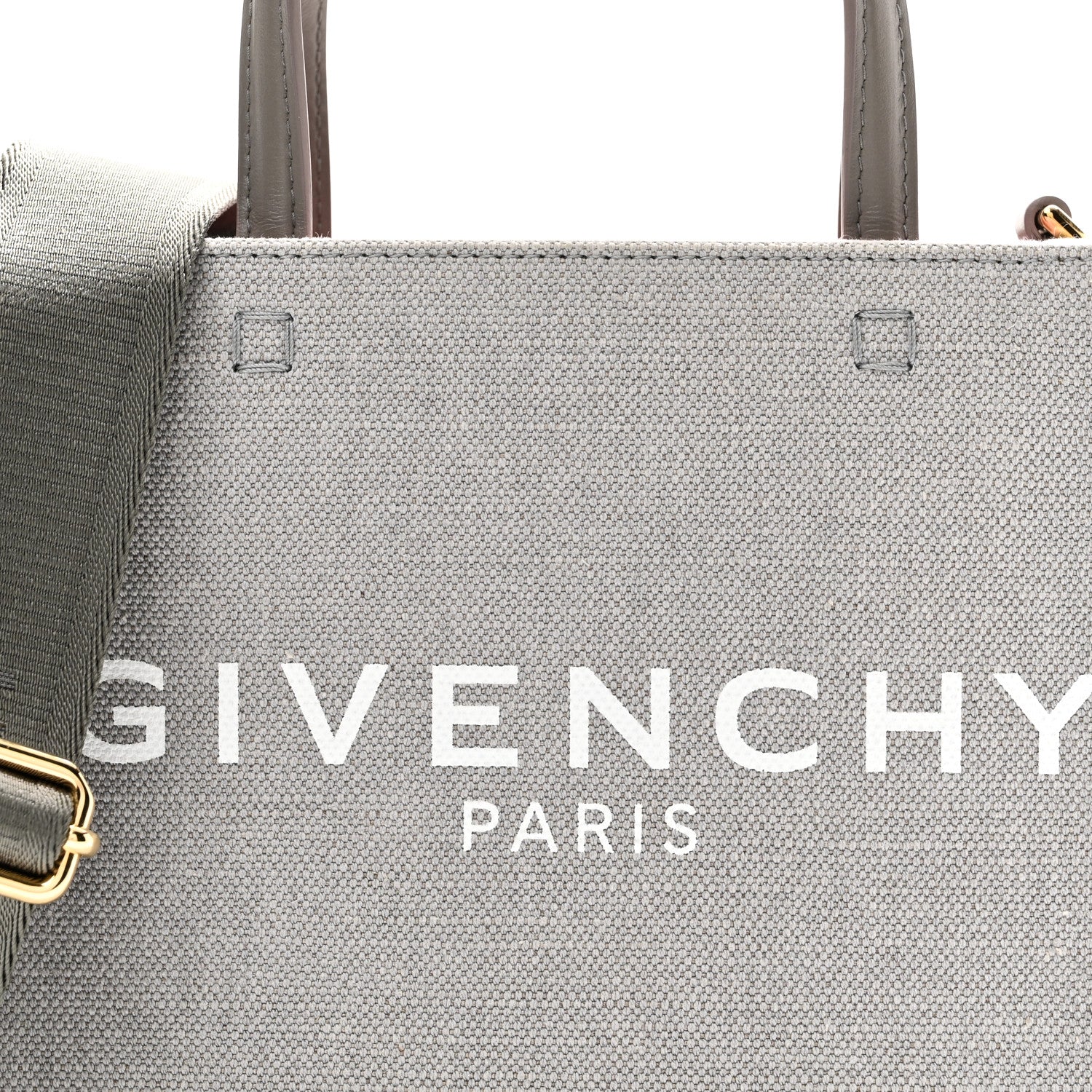 Givenchy Canvas Mini G-Tote Light Grey 1788854 – FASHIONPHILE