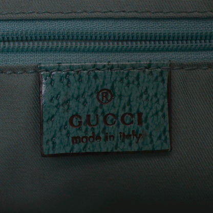 Gucci Monogram Tote Green 10 of 12