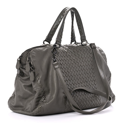 Bottega Veneta Calfskin Intrecciato Large Leggero Tote Kaki Fondente 3 of 43