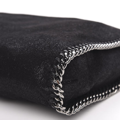 Stella McCartney Shaggy Deer Small Falabella Fold Over Tote Black 9 of 9