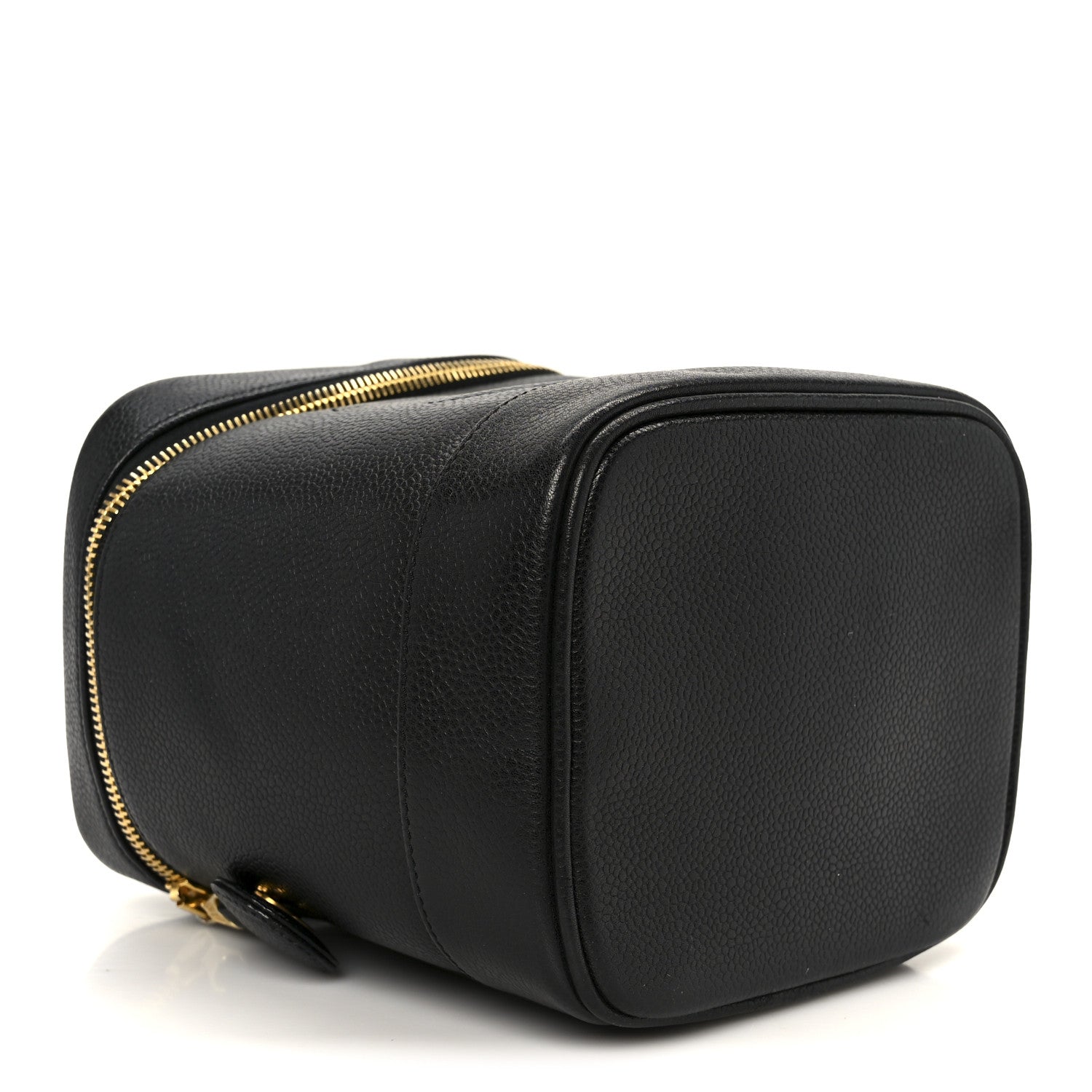 Chanel Caviar Vanity Cosmetic Case Black 4 of 11