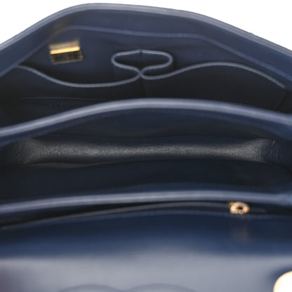 Chanel Lambskin Quilted Small Trendy CC Flap Dual Handle Bag Navy 5 of 11