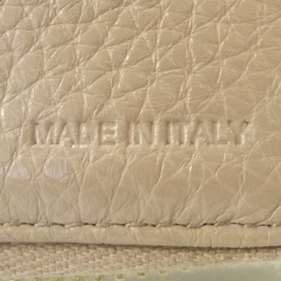 Leather Compact Zip Around Wallet Cipria