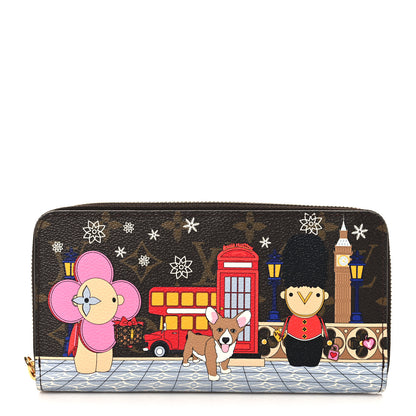 Louis Vuitton Monogram 2021 Christmas Animation London Zippy Wallet 1 of 6