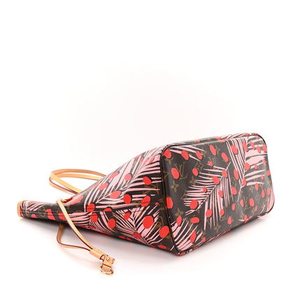Louis Vuitton Monogram Jungle Dots Neo Neverfull MM Sugar Pink Poppy 4 of 12