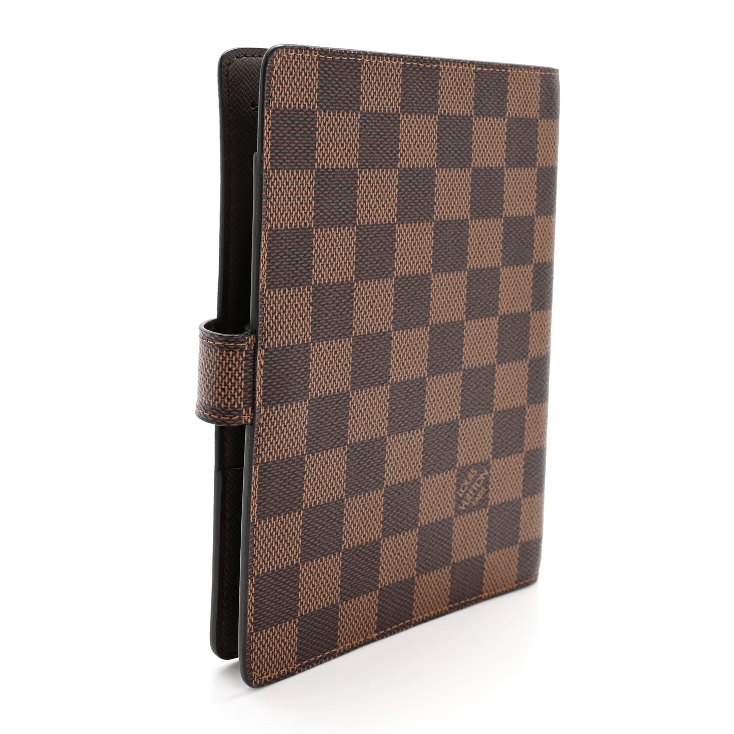 Damier Ebene Medium Ring Agenda Cover