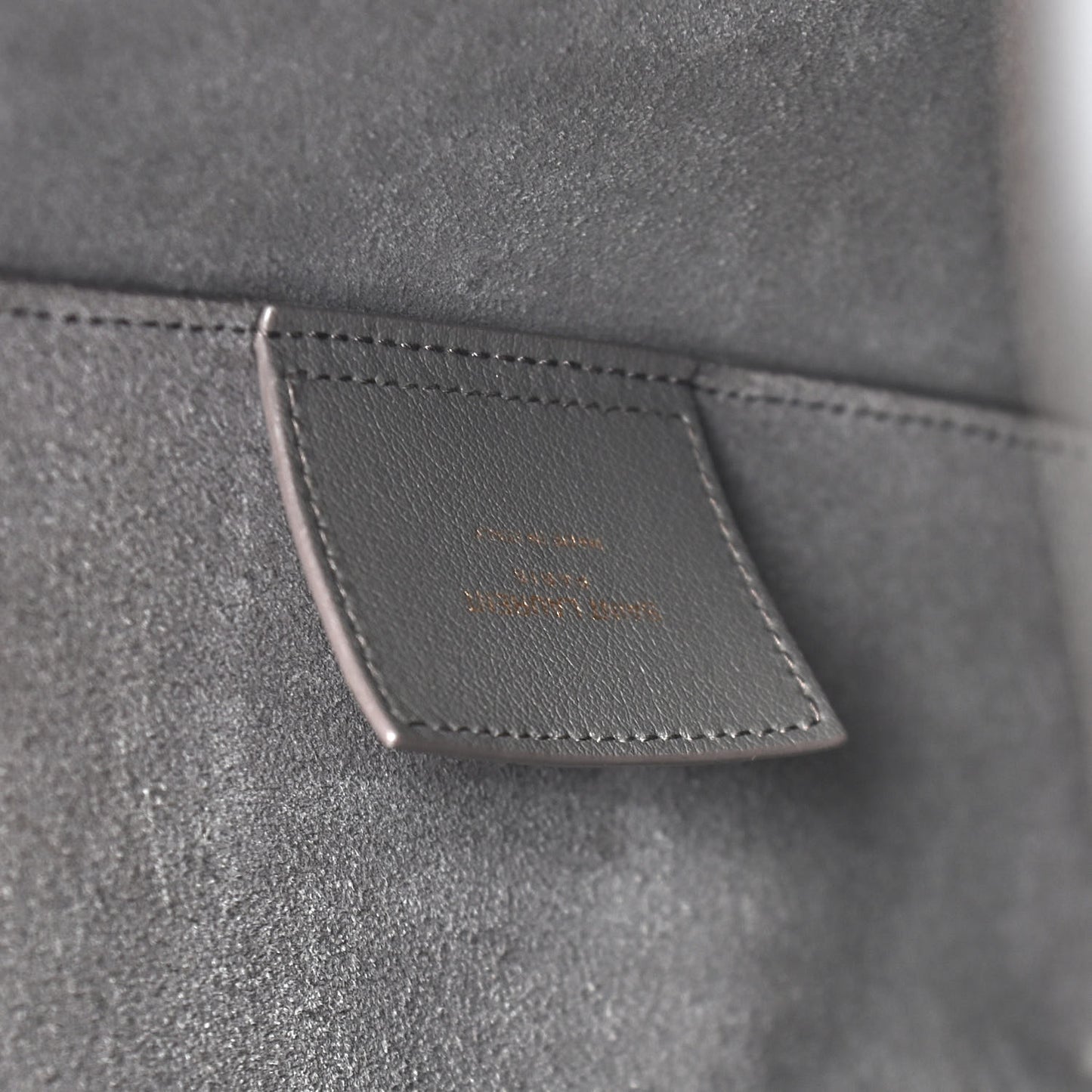 Calfskin Large Shopping Tote Earth